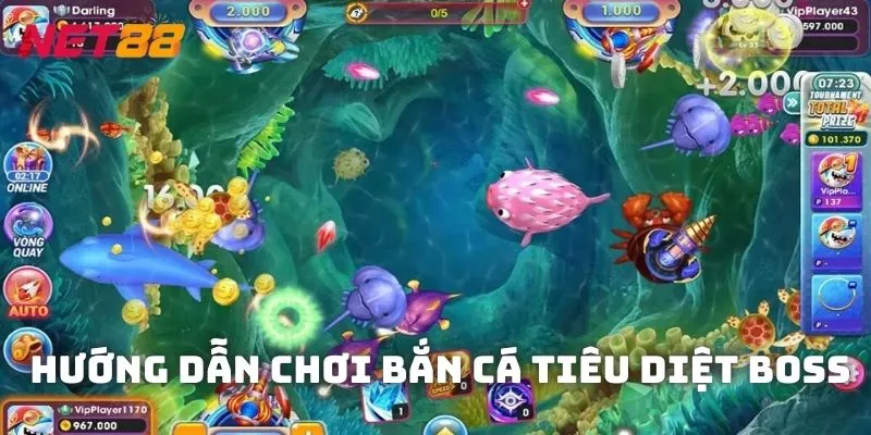 Hướng dẫn chơi bắn cá tiêu diệt boss đúng thời điểm
